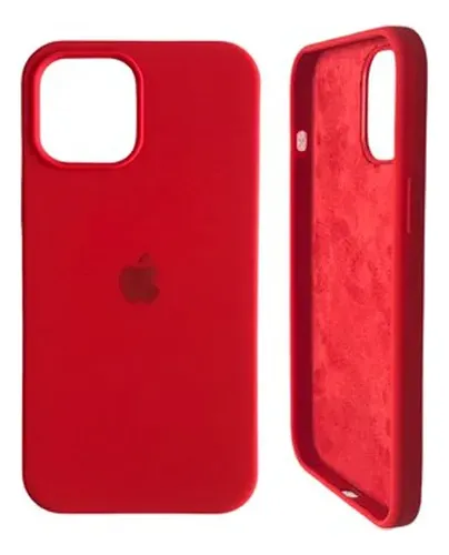 Estuche Case Carcasa Silicona Compatible Con 15 Pro Max Rojo - Imagen 2